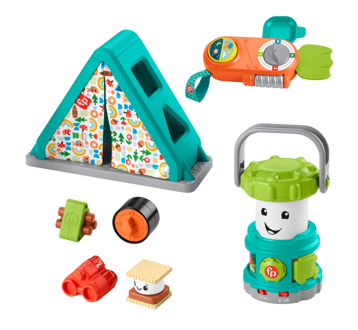 Fisher Price Let's Go Camping Gift Set 21729