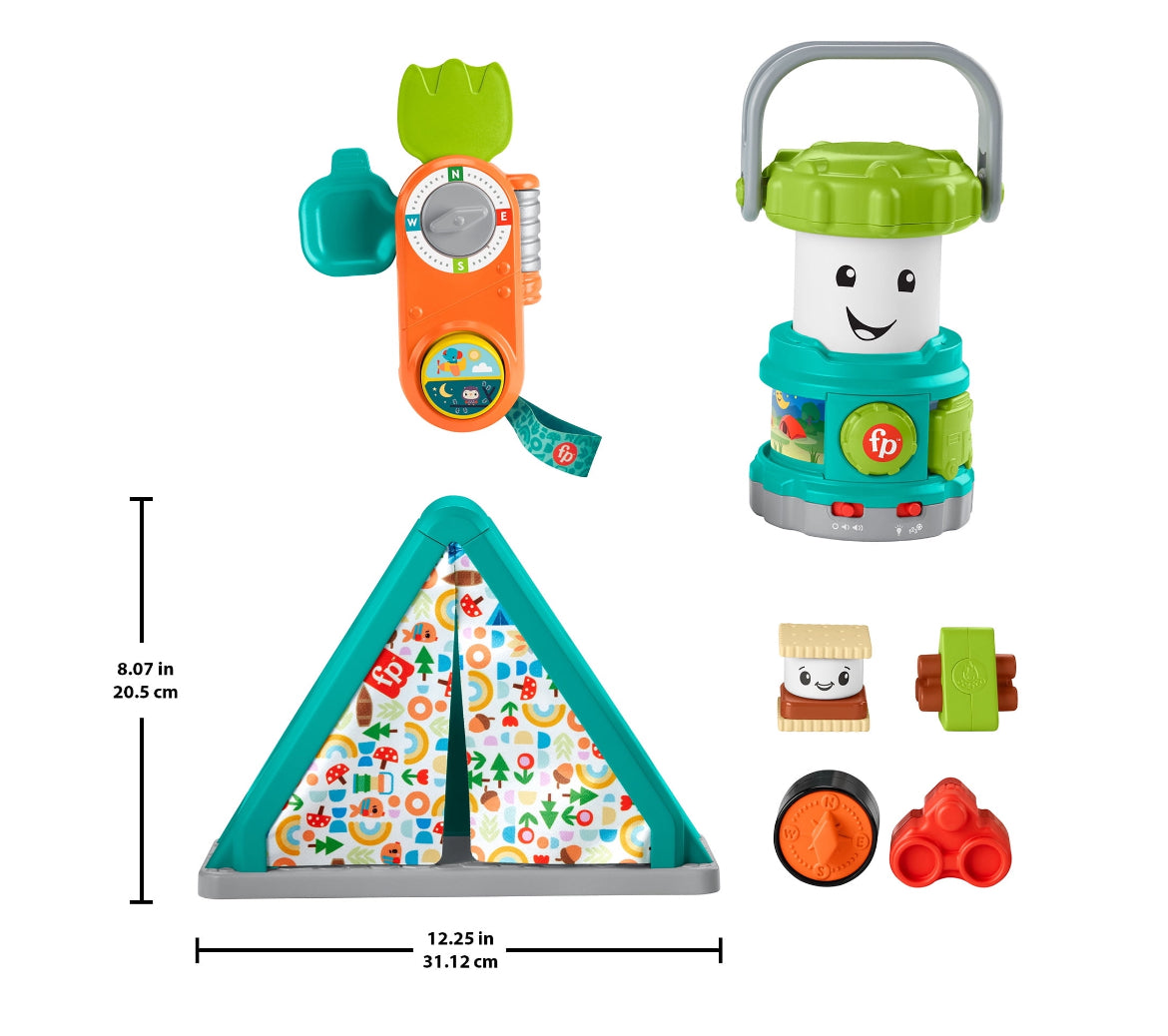 Fisher Price Let's Go Camping Gift Set 21729