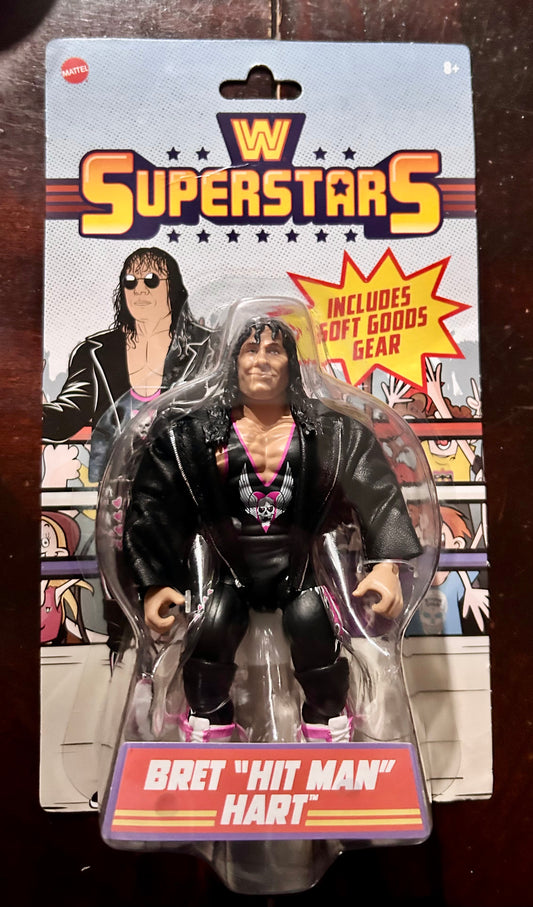 WWE Superstars Bret “Hitman” Hart Action Figure 27229