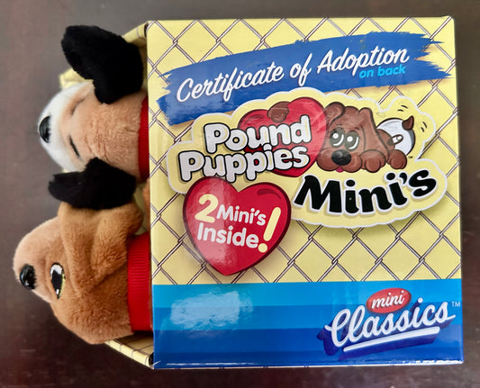 Pound Puppies Minis 2 Pack Plush Toys 381382