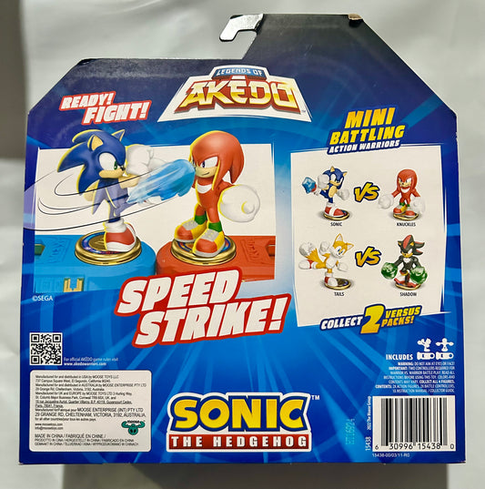 Sonic The Hedgehog. Mini Battling Action Warriors: Sonic Versus Knuckles 15438