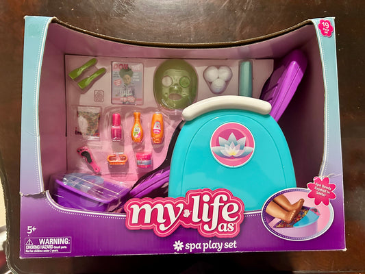 My Life As 19-Piece Spa Play Set For 18” Dolls 191781