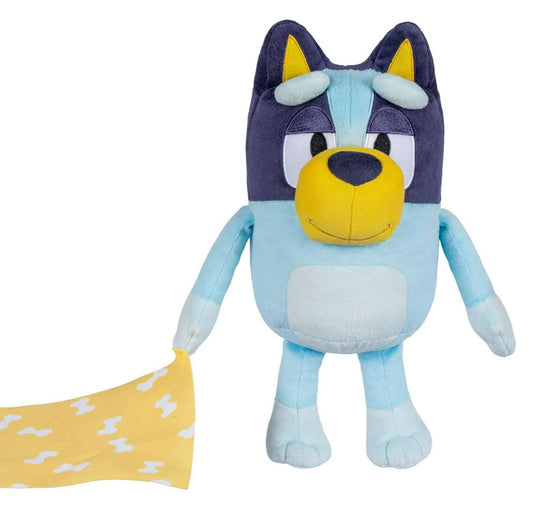 Bluey: Sleepy Time Bluey 12” Talking Plush with Blanket 17972