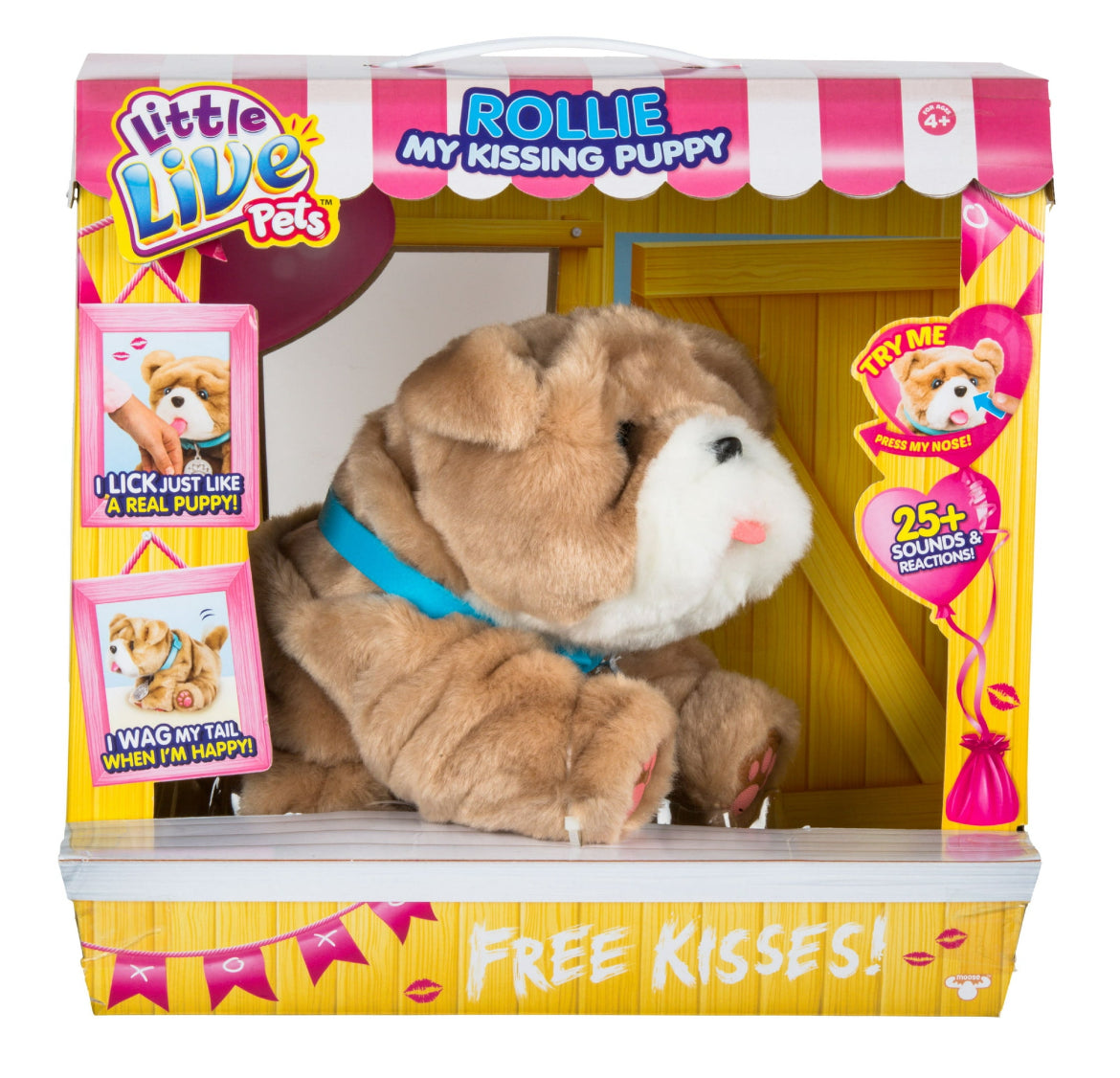 Little Live Pets My Kissing Puppy, Rollie the Interactive Puppy 28669