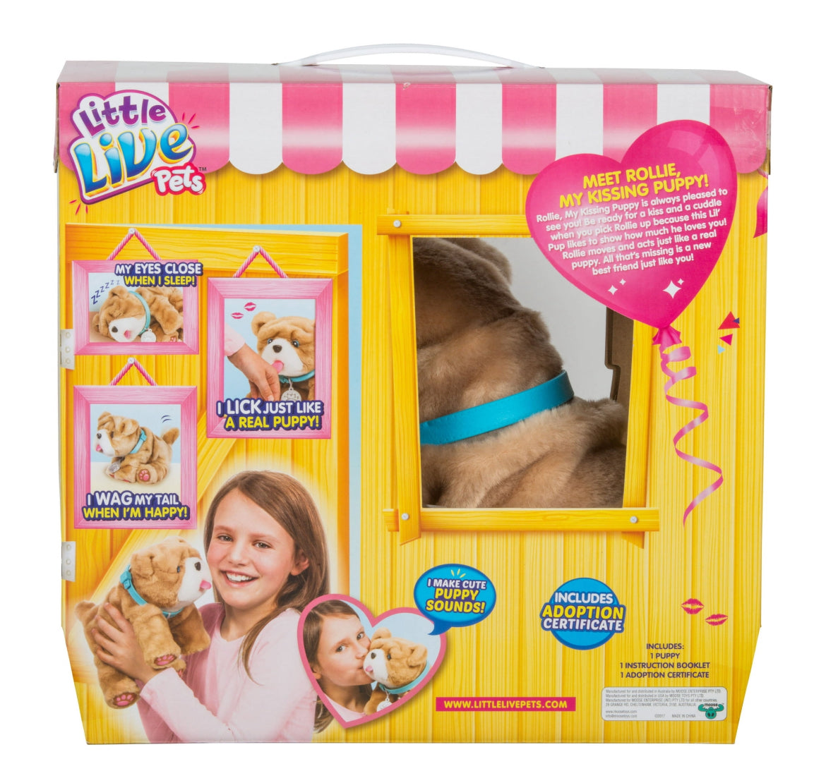 Little Live Pets My Kissing Puppy, Rollie the Interactive Puppy 28669