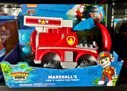 PAW Patrol Jungle Pups, Marshall Elephant Firetruck with Figure 49546