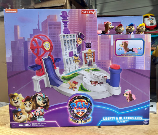 PAW Patrol: The Mighty Movie Liberty & Junior Patrollers Playset 46644