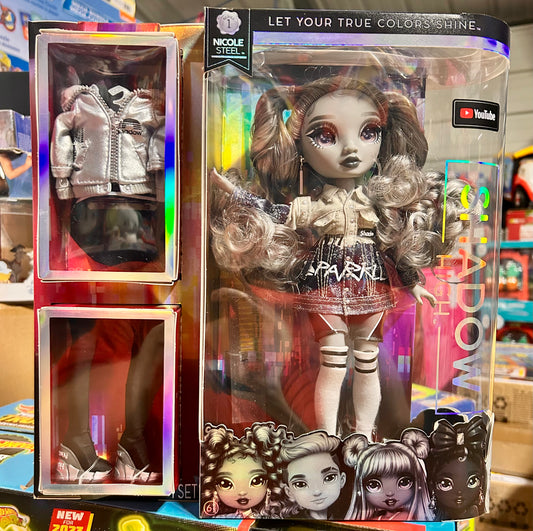 Shadow High Series 1 Nicole Steel- Grayscale Fashion Doll 58358
