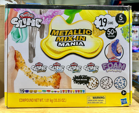 Play-Doh Slime and Foam Metallic Mix-In Mania Set 14496