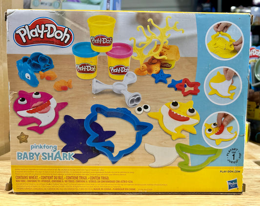 Play-Doh Pinkfong Baby Shark Set with 12 Non-Toxic Cans (22 oz) 86531