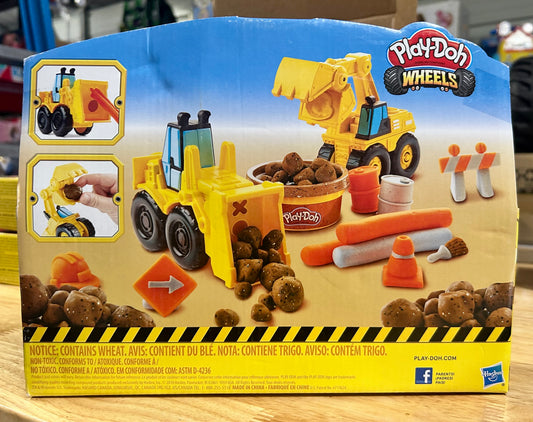 Play-Doh Wheels Excavator and Loader Play Dough Set - 3 Color (3 Piece) 76405