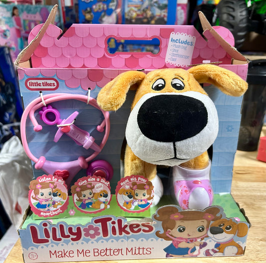 Make Me Better Mitts Plush Interactive Pet From Lilly Tikes by Little Tikes 65478