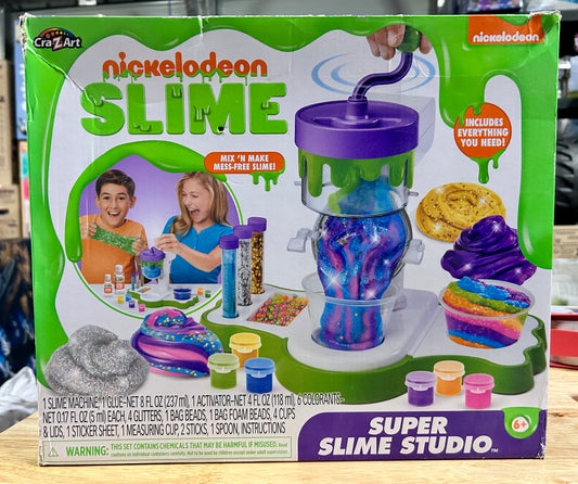 Cra-Z-Art - Nickleodeon Ultimate Slime Making Lab with Tabletop Mixer 18833
