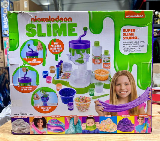 Cra-Z-Art - Nickleodeon Ultimate Slime Making Lab with Tabletop Mixer 18833