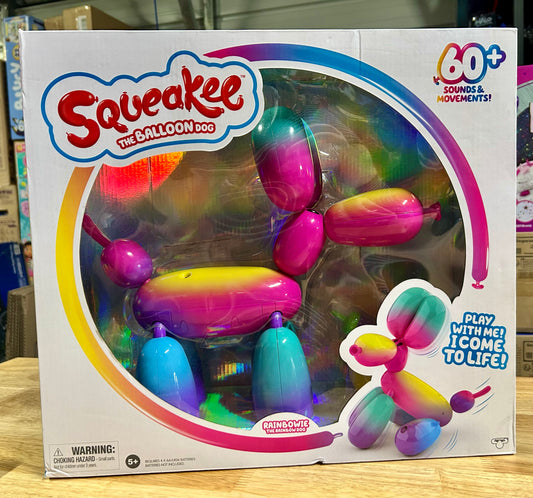Squeakee Rainbowie the Interactive Balloon Dog 12311