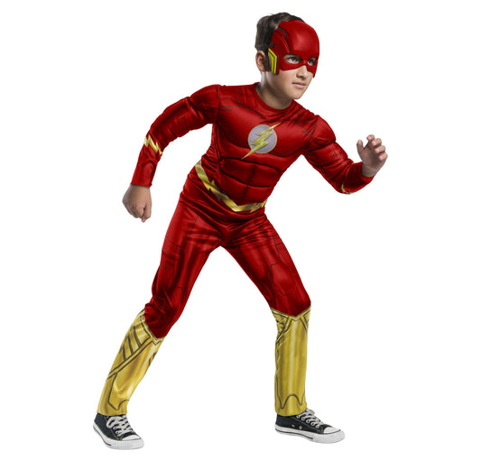 DC The Flash Boys Size M 8-10 Dress Up Halloween Costume 42249