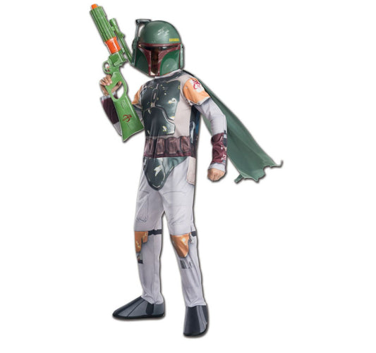 Star Wars Boba Fett Boys Size Small 4-6 Dress Up Halloween Costume 00514