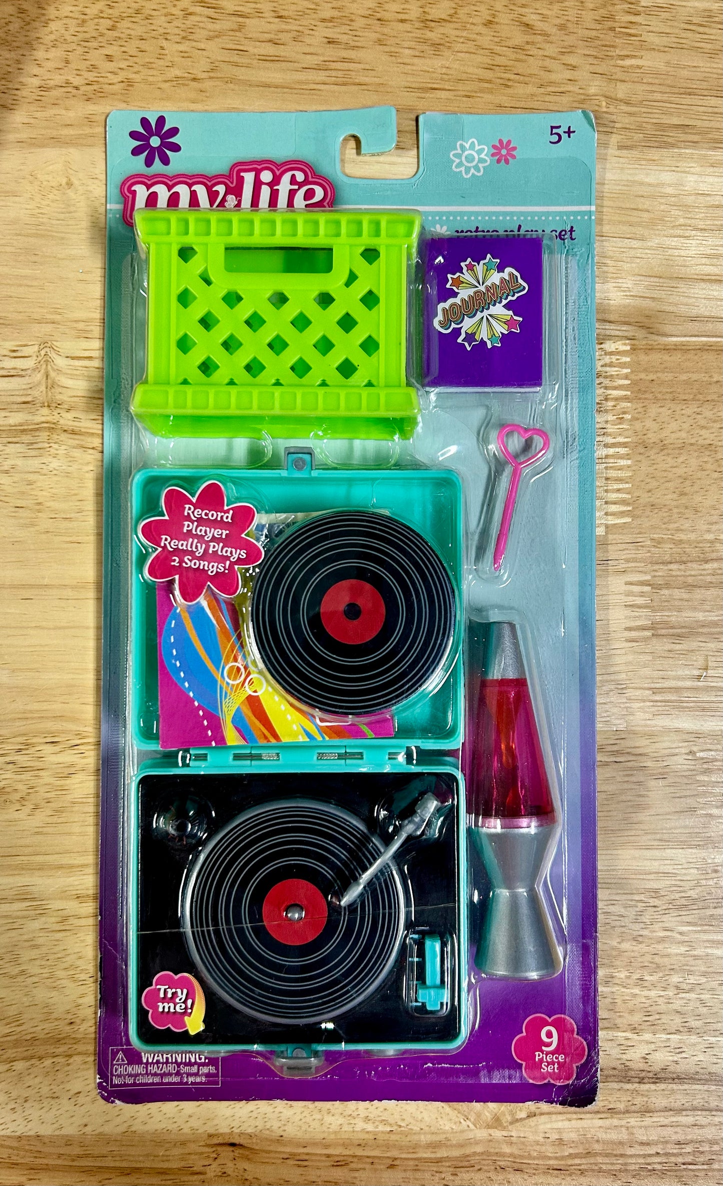 My Life As Trendy Retro Set with Lava Lamp, Record Player, and More for 18" Dolls 29201