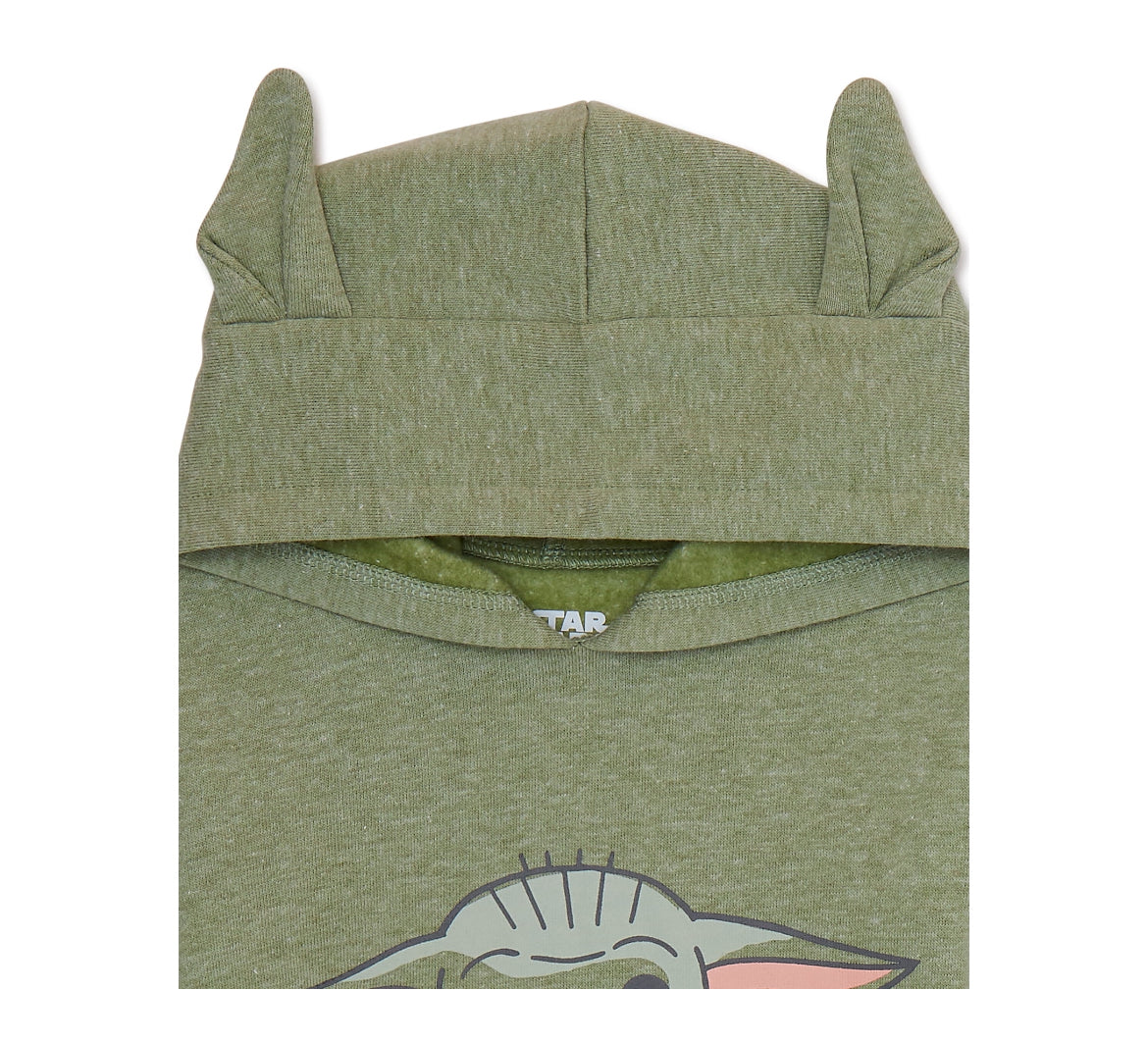 Star Wars Newborn Baby Boy Cosplay Yoda Outfit Set, 2-Piece Set