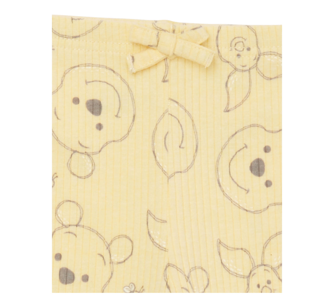 Disney Winnie the Pooh Baby Girls Top, Pants and Headband, 3-Piece Set