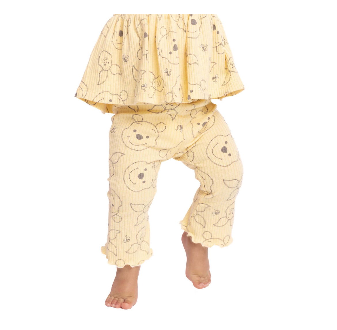 Disney Winnie the Pooh Baby Girls Top, Pants and Headband, 3-Piece Set