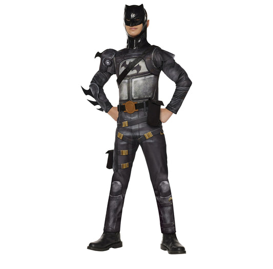 Fortnite Batman Zero Boys Med (8-10) Dress Up Halloween Fantasy Costume 40048