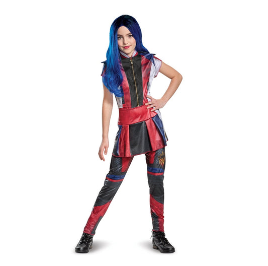 Disney Descendents 3 Girls Classic Evie Small (4-6) Dress Up Halloween Costume 01660