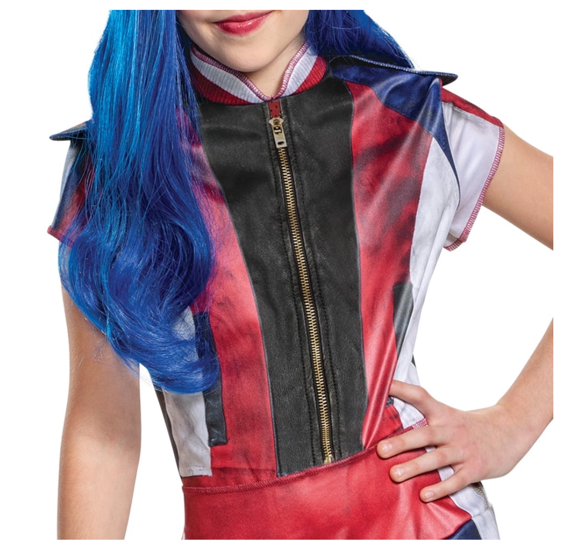 Disney Descendents 3 Girls Classic Evie Small (4-6) Dress Up Halloween Costume 01660