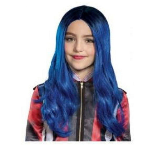 Disney Descendants 3 Blue Evie Wig Halloween Costume Accessory 01669