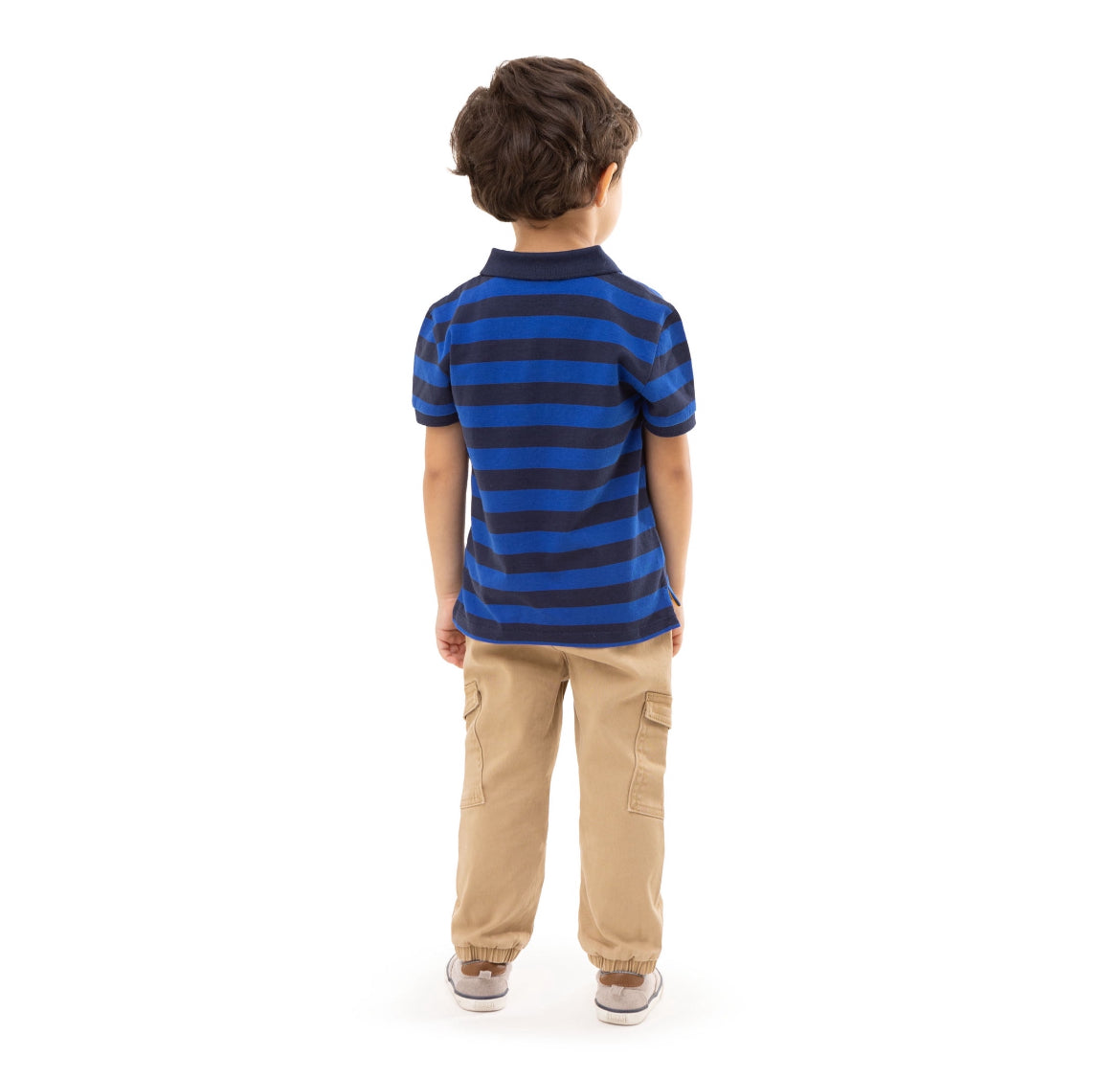 U.S. Polo Assn. Toddler Boy Striped Polo