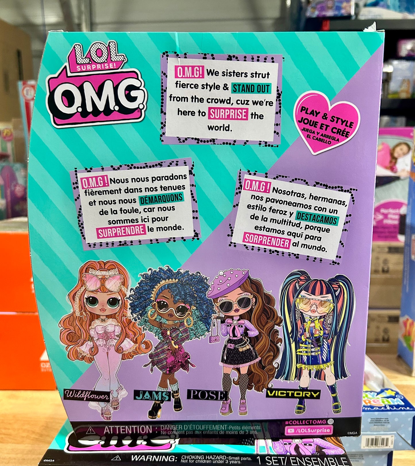 LOL Surprise OMG Pose Fashion Doll 59153