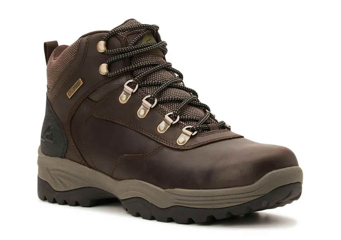 Ozark Trail Men's Shoes Waterproof Lace Up Athletic Boots, Medium Brown Size-11 040711