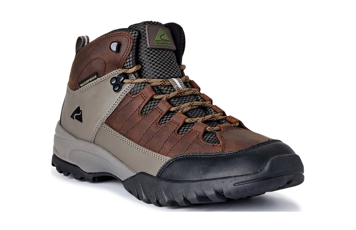 Ozark Trail Men's Meadows Waterproof Hiking Boots Size-10 475534