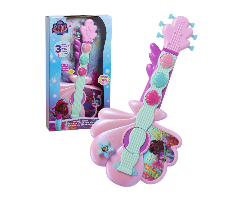 Disney Junior Ariel Sea-Beat Lights and Sounds Guitar 39911