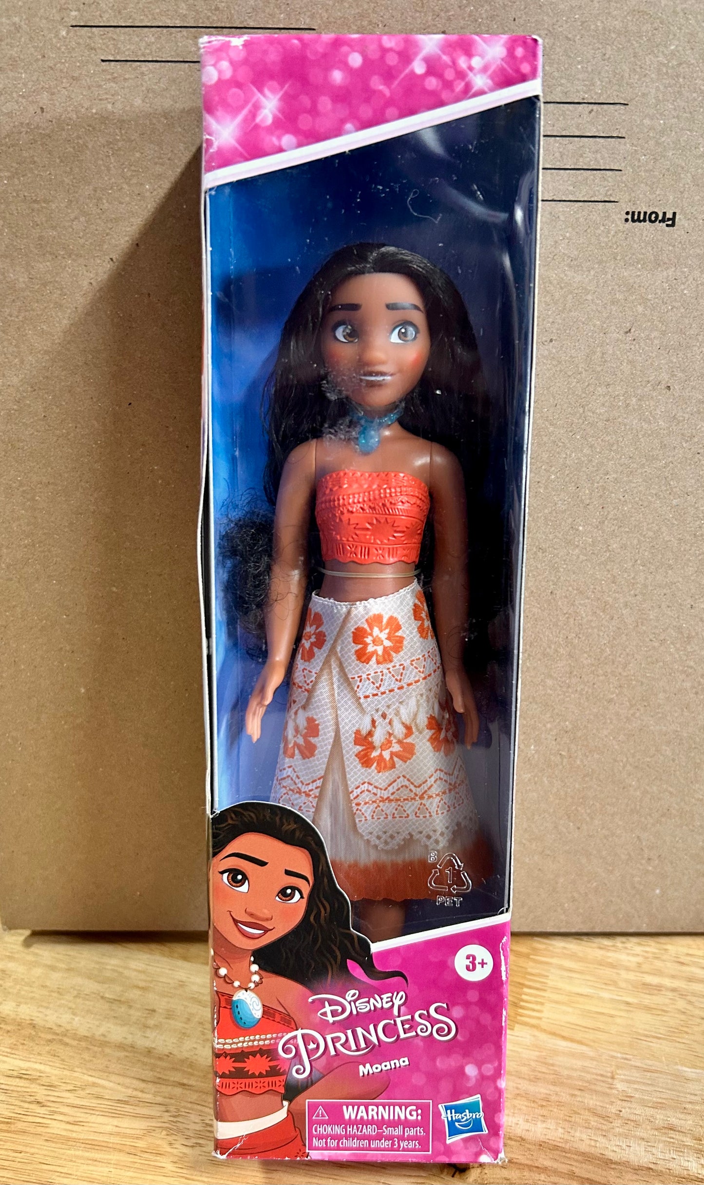 Disney Princess Moana Fashion Doll with Skirt and Necklace 10416