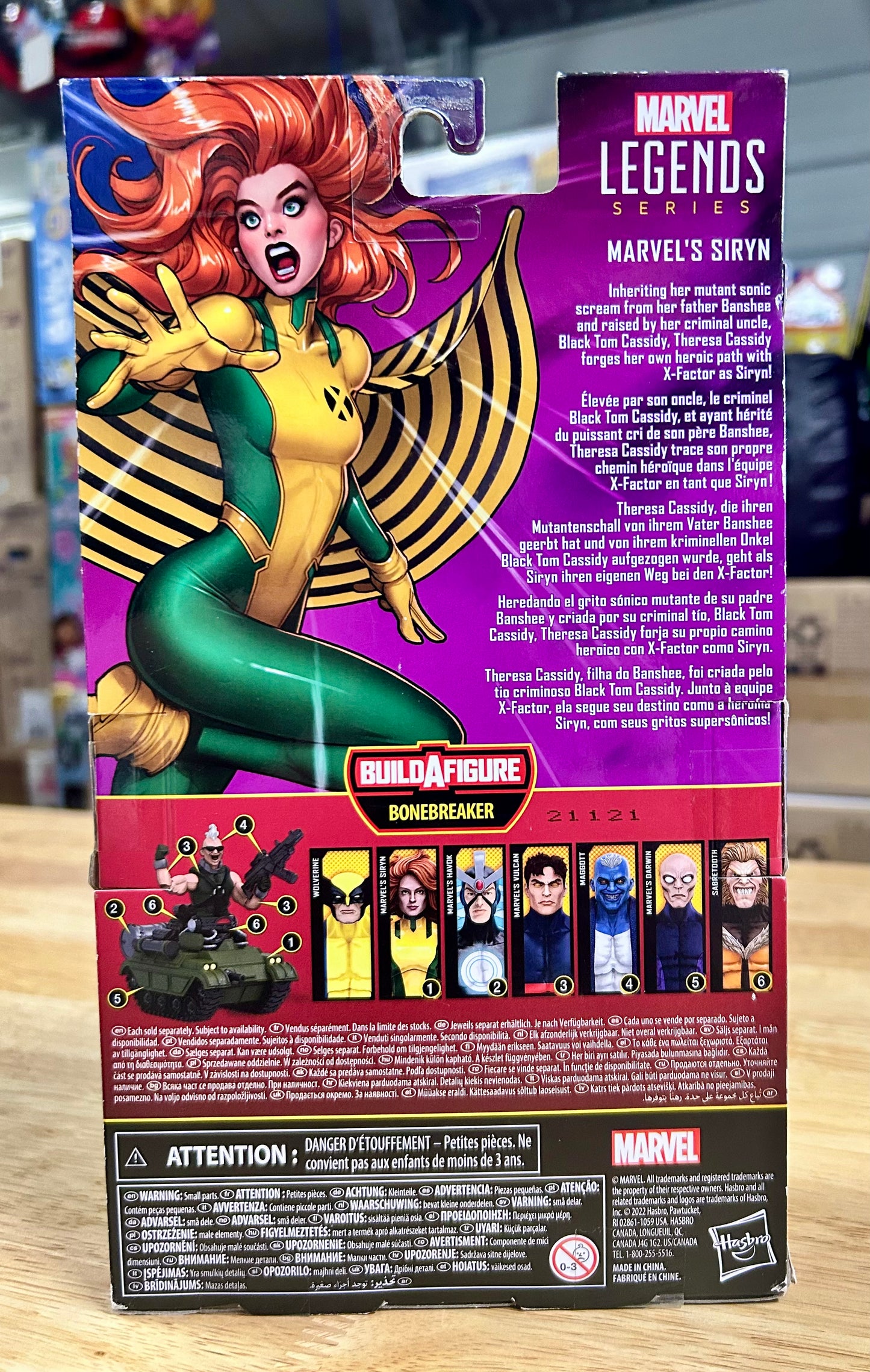 Marvel Legends Series Marvel’s Siryn Action Figure 941056