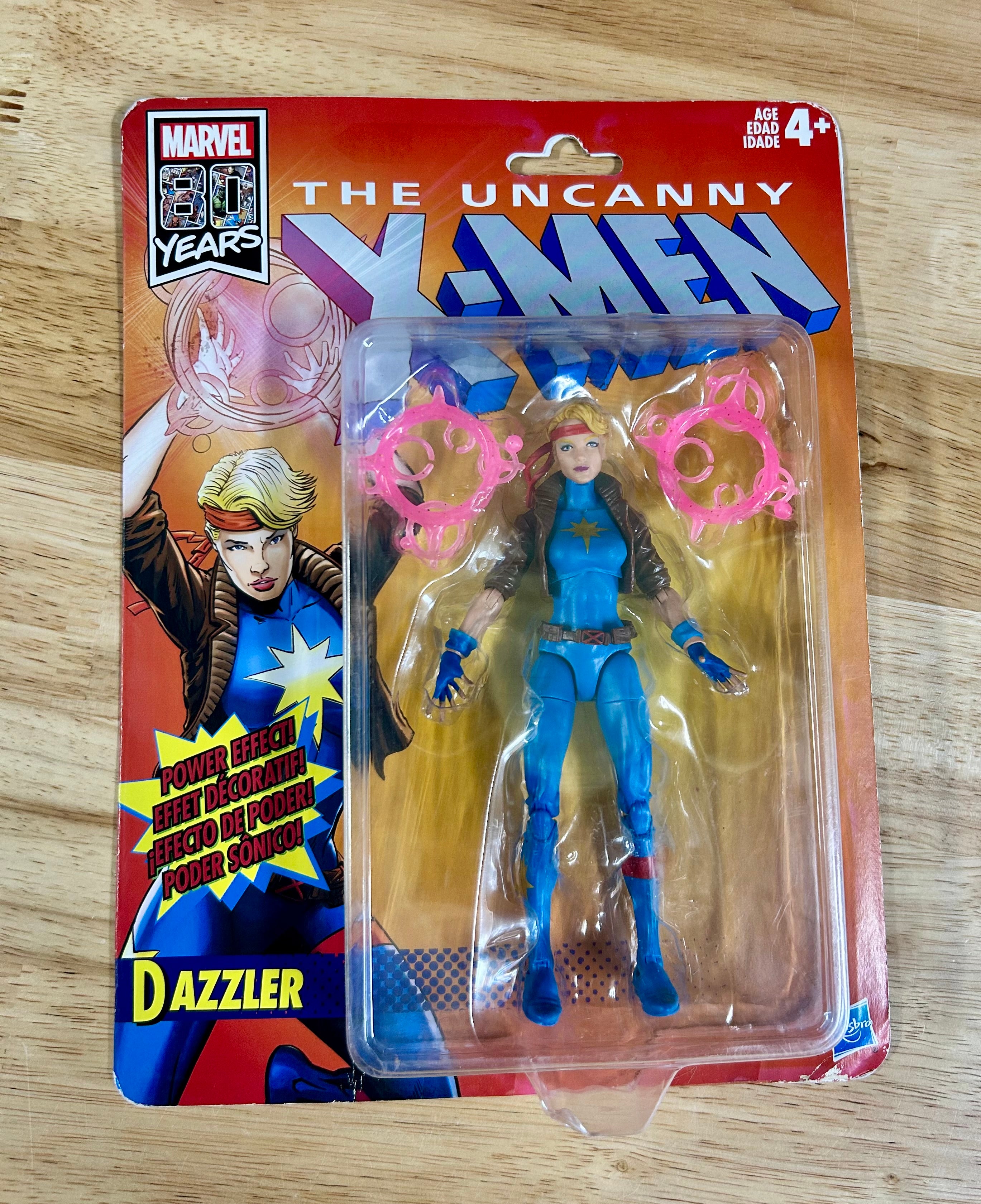 Marvel Retro 6-In Fan Figure Collection Dazzler (X-Men) Action Figure ...