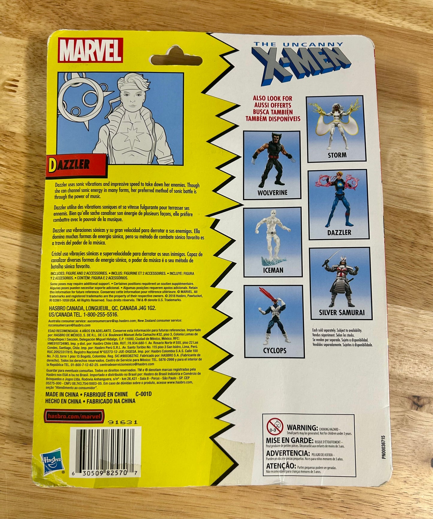 Marvel Retro 6-In Fan Figure Collection Dazzler (X-Men) Action Figure 82570