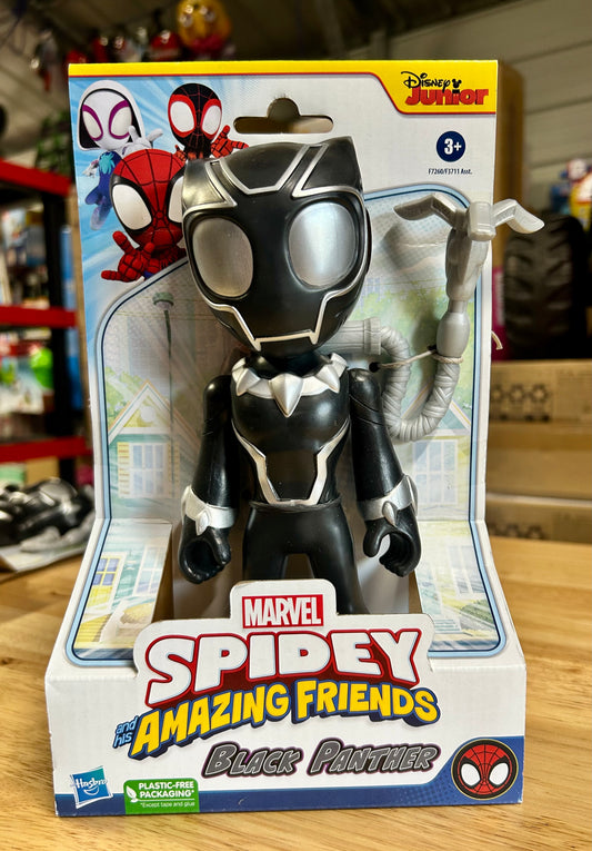 Marvel Spidey and His Amazing Friends Supersized Black Panther Action Figure 196264