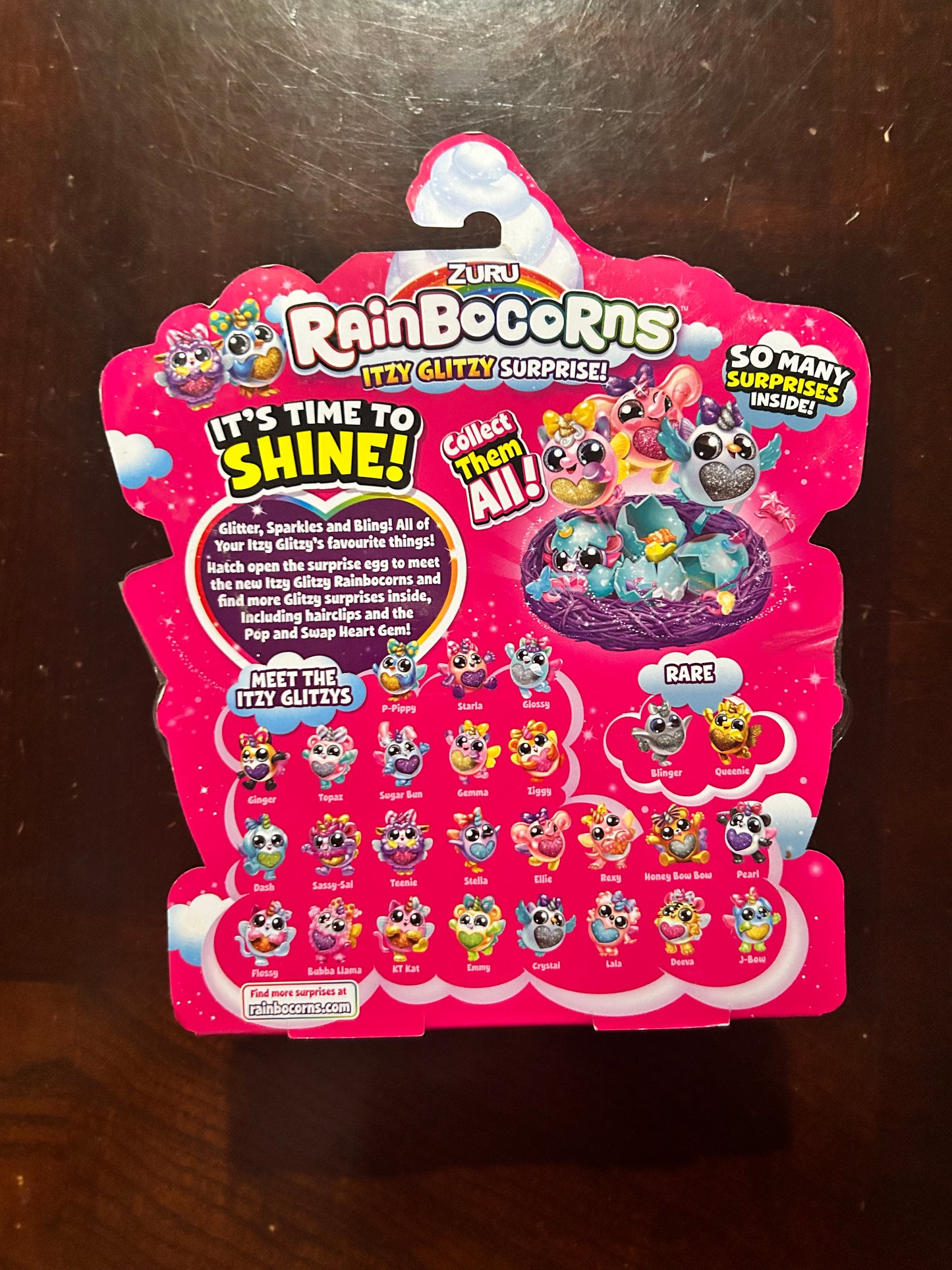 ZURU Rainbocorns 2 Pack Series 1 ITZY GLITZY Surprise Gem Hearts 00466