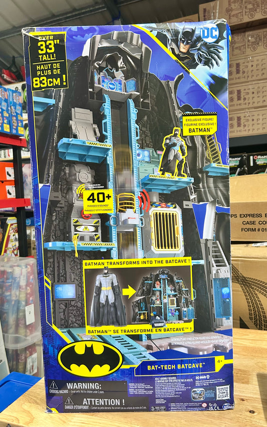 Batman, Bat-Tech Batcave, Giant Transforming Playset 36838
