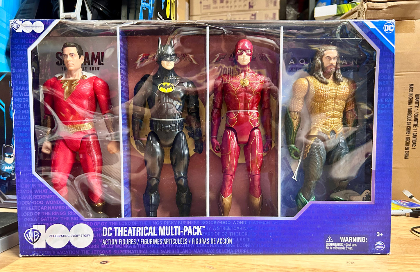 DC Comics Theatrical Multi-Pack (Limited Edition) Action Figurine Set 453124D