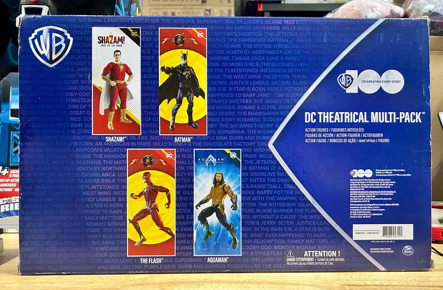 DC Comics Theatrical Multi-Pack (Limited Edition) Action Figurine Set 453124D