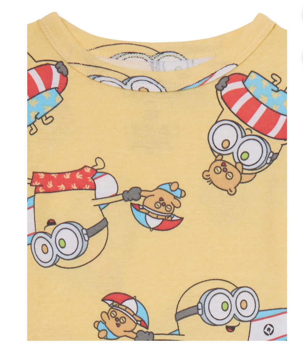 Minions Summer Toddler Pajama Set, 2-Piece