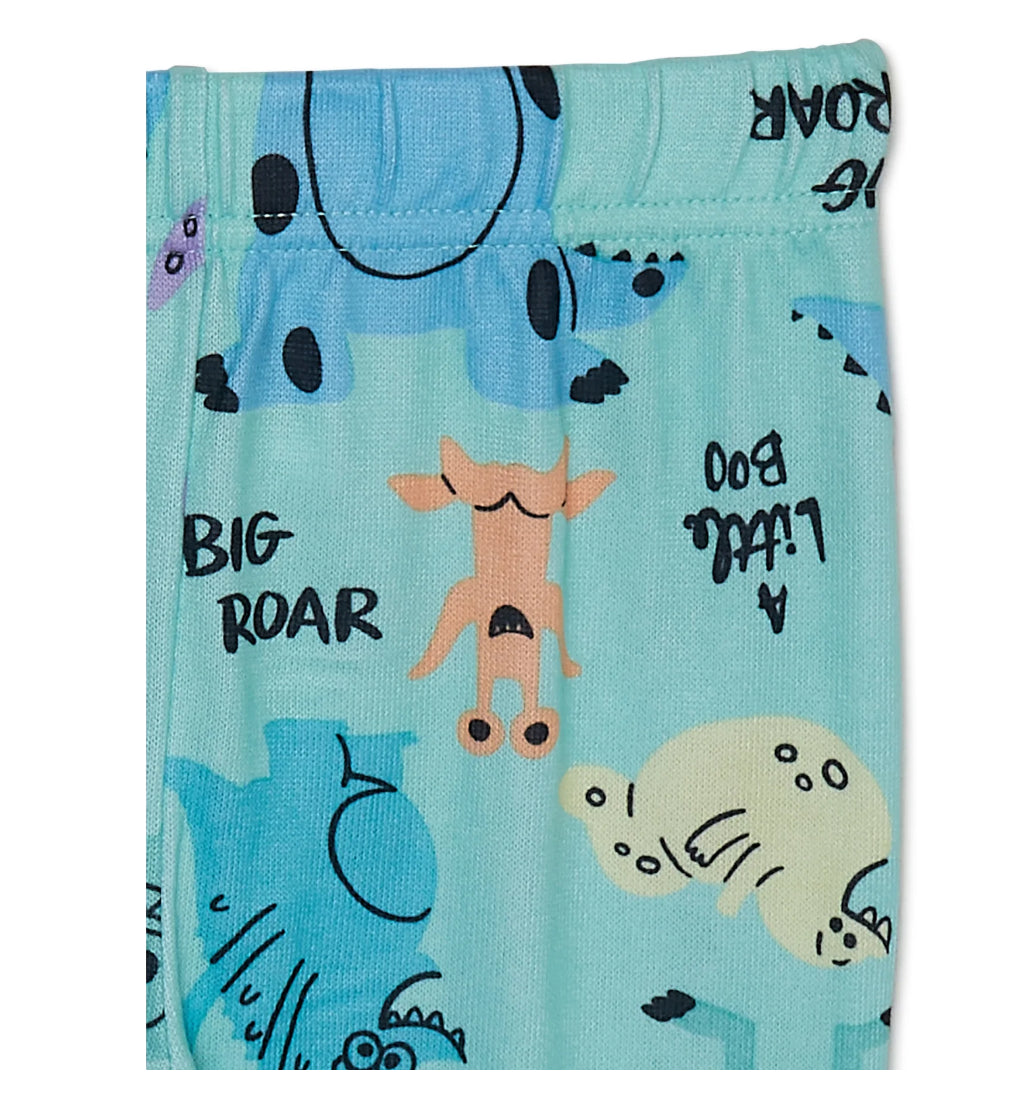 Monster’s Inc. Toddler Boy Top, Pants and Shorts Pajama Set, 3-Piece