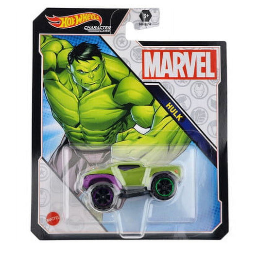 Hot Wheels Character Cars Marvel Hulk Car 06406
