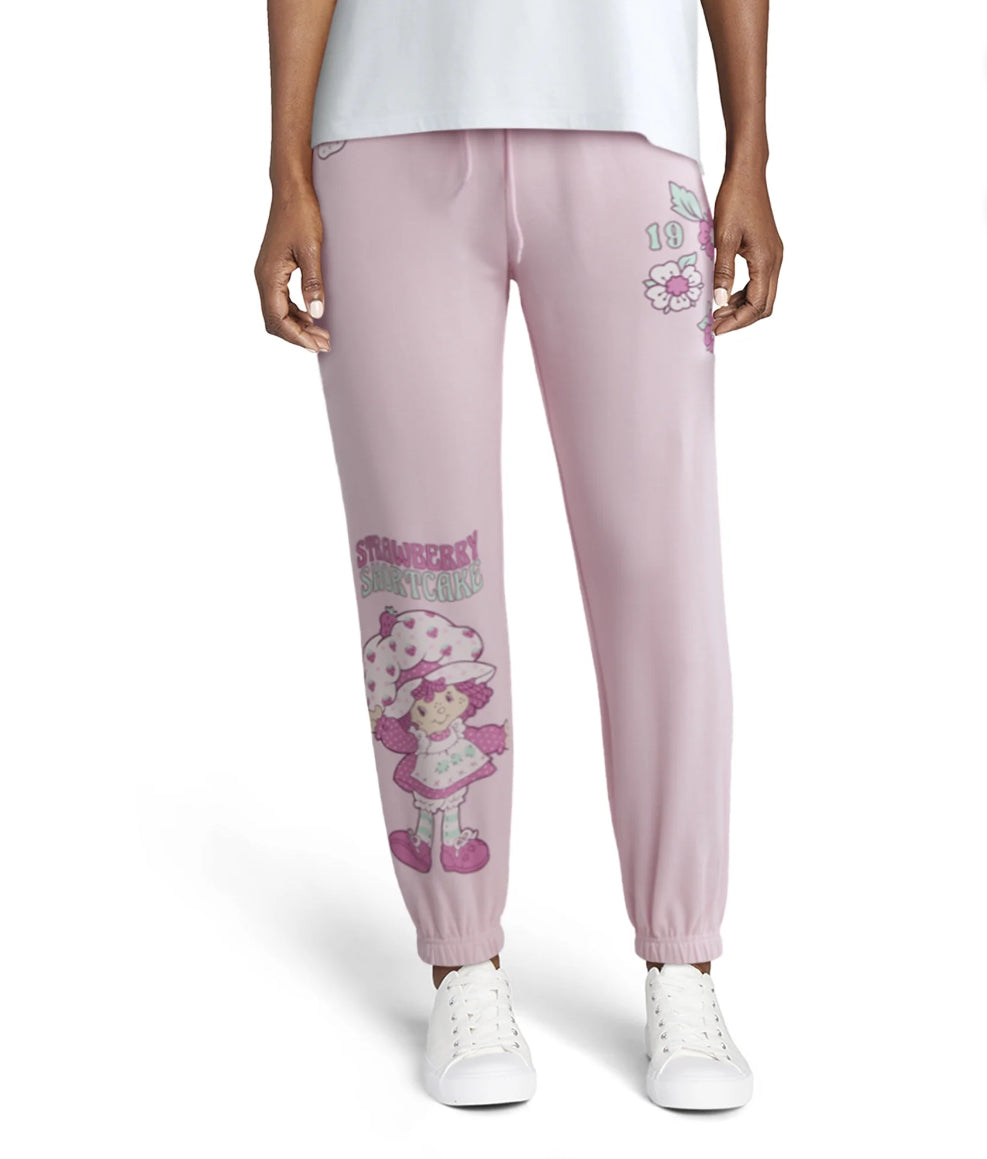 Strawberry Shortcake Women’s Graphic Jogger Pants, 29" Inseam