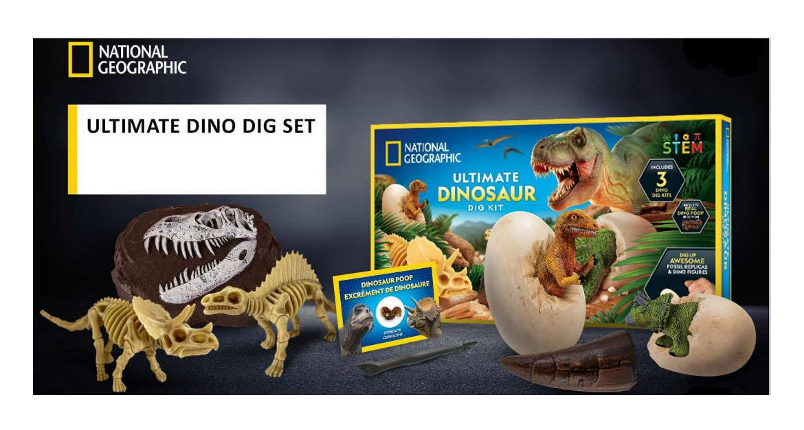 National Geographic Ultimate Dinosaur Dig Kit 62267