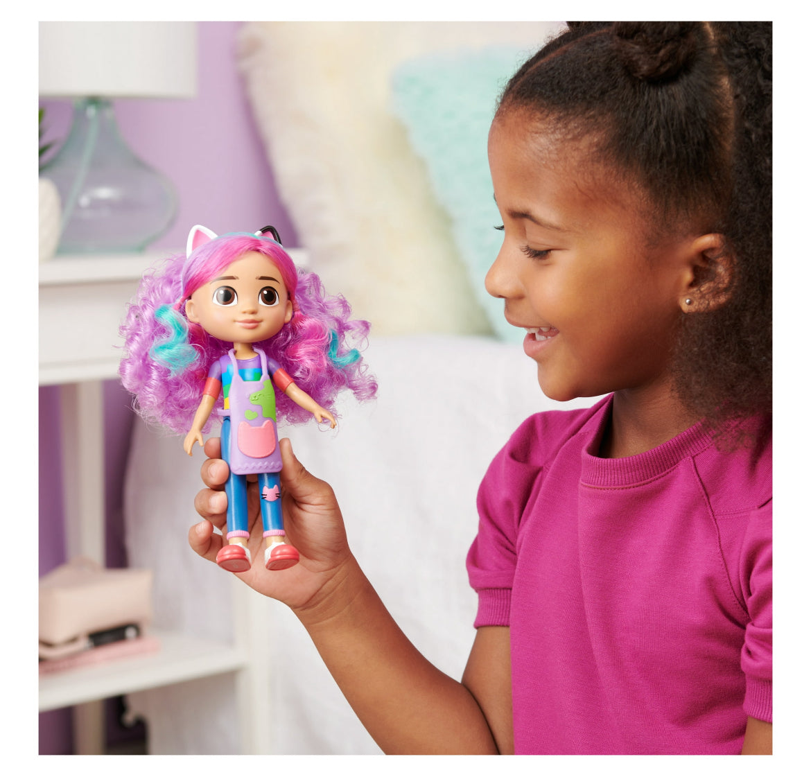Gabby’s Dollhouse Rainbow Gabby Deluxe Craft Dolls 34835