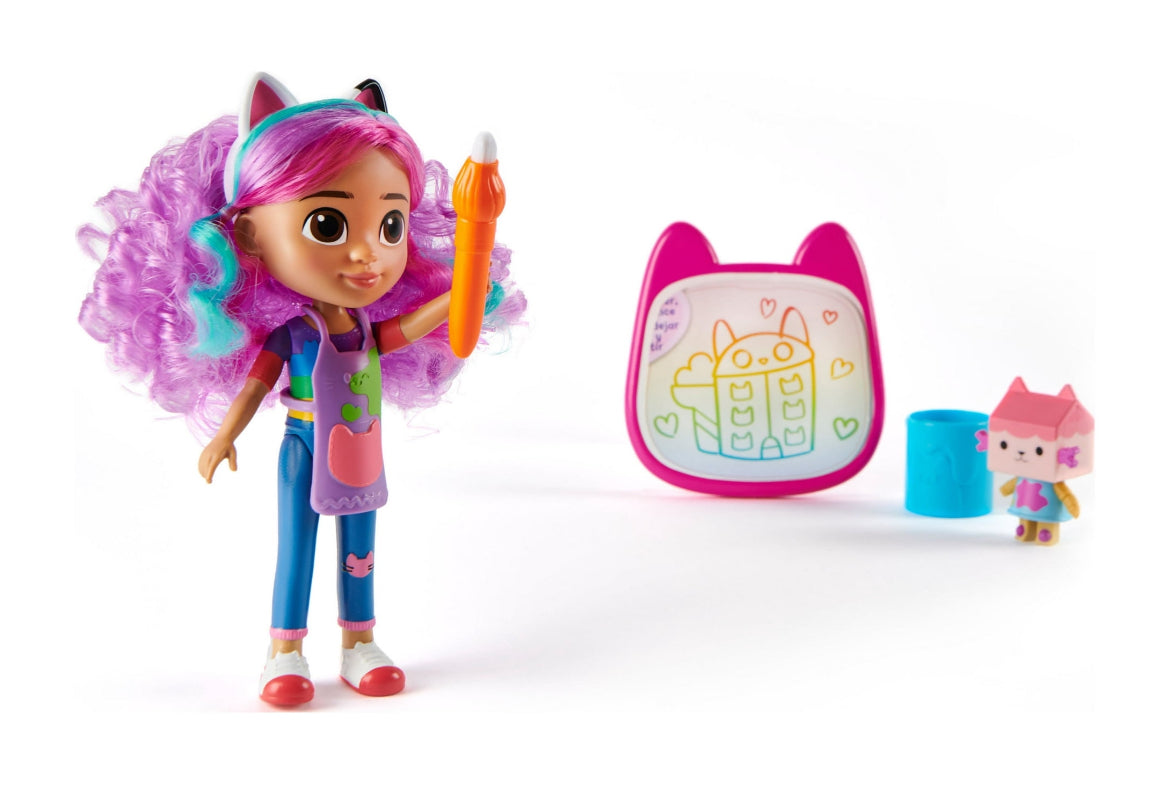 Gabby’s Dollhouse Rainbow Gabby Deluxe Craft Dolls 34835